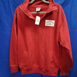 NWT Campus United CHAPMAN UNIVERSITY Red Sweater Unisex Small